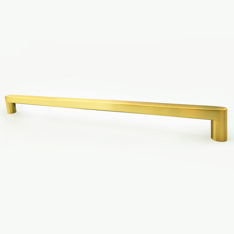 Cliffside Decorative Brushed Brass Long Appliance Pull 18 inches