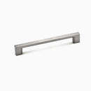 Byron Design Cabinet Hardware - Brushed Nickel Door Handle 160mm Lengths