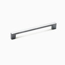 Byron Design Cabinet Hardware - Polished Chrome Door Handle 160mm Lengths