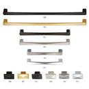 Baden Luxury Designer Cabinet Hardware - Brushed, Antique Nickel and Copper Cabinet Pulls and Handles