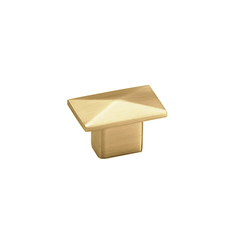 Baden Luxury Designer Cabinet Hardware - Satin Gold Cabinet Konb