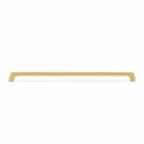 Bicocca Luxury Designer Cabinet Hardware - Satin Gold Handle 128mm Lengths