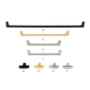 Bicocca Luxury Designer Cabinet Hardware - Handles and Knob in different sizes and color