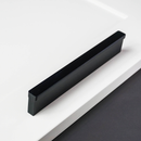 Richview Brushed  Matte Black on Cabinet