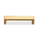 Bartonville Luxury Designer Cabinet Hardware - Brushed Nickel Cabinet Handle and Pull 128mm Lengths