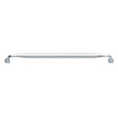 Pomelli Designs BISTRO Vintage Cabinet Hardware - Polished Chrome Door Handle 320mm Length