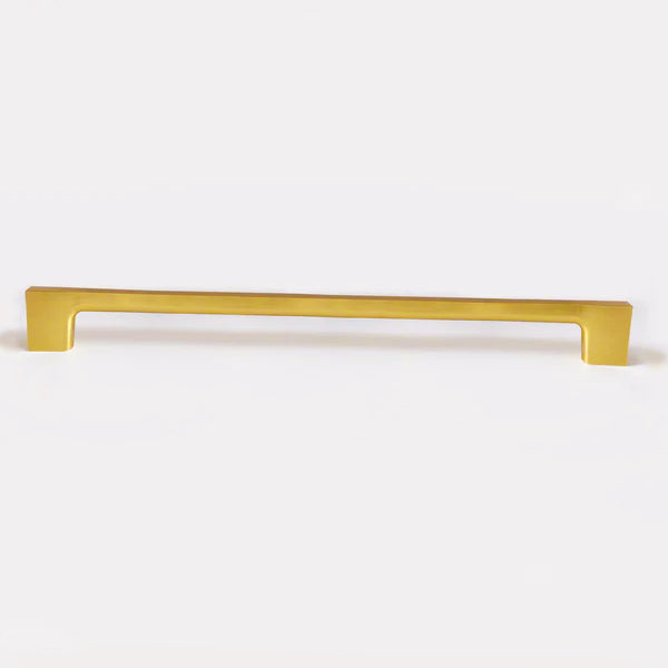 Byron Design Cabinet Hardware - Brushed Brass Appliance Pull 18 inches Lengths