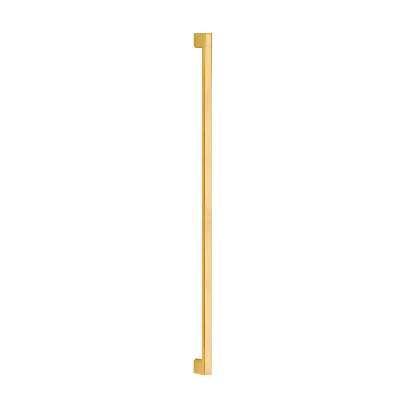 Byron Design Cabinet Hardware - Brushed Brass Gold Appliance Pull 30 inches Length