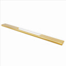 Luxury Design Kleinburg Kitchen Cabinet Door Pull and Handle in Brushed Brass Gold 256mm