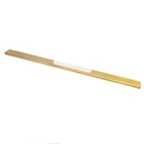 Luxury Design Kleinburg Kitchen Cabinet Door Pull and Handle in Brushed Brass Gold 576mm