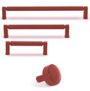Urban Matte Red Modern Kitchen Cabinet Handle