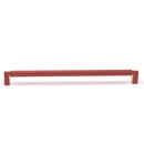 Urban Matte Red Modern Kitchen Appliance Pull 18 inches