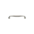 Pomelli Designs BISTRO Vintage Cabinet Hardware - Brushed Nickel Door Handle 128mm Length