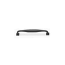 Pomelli Designs BISTRO Vintage Cabinet Hardware - Matte Black Door Handle 128mm Length