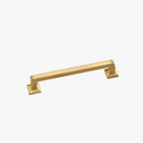 Caledon Cabinet Hardware - Satin Gold Cabinet Door Handle 128mm Lengths