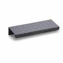 HUBERT Cabinet Hardware – Modern Textured Edge Pull Collection-Matte Black