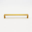Modern Newton Brushed Brass Gold Kitchen Drawer Handle Pull 160mm