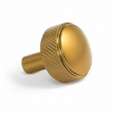 URBAN III Cabinet Hardware – Premium  Knob Brushed Brass