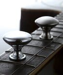 Display of Minimalist Design Halton Kitchen Hardware - Brushed Nickel Cabinet Knob