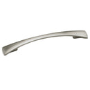 Minimalist Design Halton Kitchen Cabinet Hardware - Brushed Nickel Handle 128mm