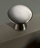 Display of Simple Design Humber Brushed Nickel Kitchen Cabinet Knob