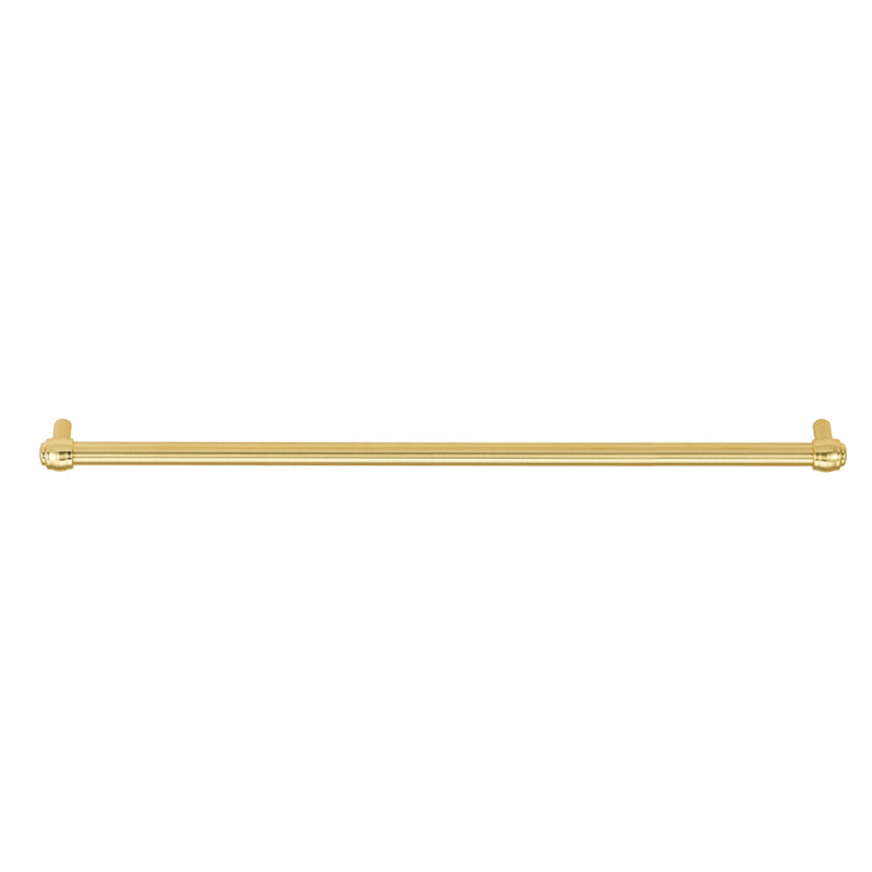 Wilmont Brushed Brass Gold Kitchen Cabinet Handle Pull 384mm