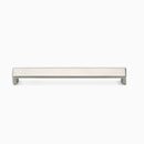 Bartonville Luxury Designer Cabinet Hardware - Brushed Nickel Cabinet Handle and Pull 192mm Length
