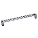 Byward Textured Cabinet Hardware - Polished Chrome Cabinet Handle 192m