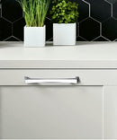 Display of Brant Cabinet Handles in Polished Chrome
