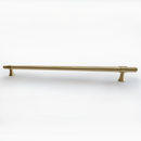 Luxury Riverdale Brass Kitchen Cabinet Handle Pull in Brushed Brass Gold 18 inches