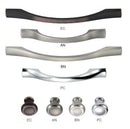 All sizes of Preston Designer Kitchen Cabinet Knob and Handle
