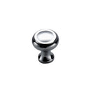 Preston Designer Kitchen Cabinet Knob in Polished Chrome