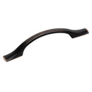 Preston Designer Kitchen Cabinet Handle Pull in Egyptian Copper 96mm