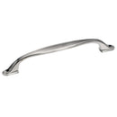 Classic Vintage Kitchen Hardware - Elora Brushed Nickel Cabinet Door Handle 160mm