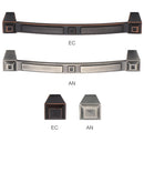 All Sizes of Classic Oakridge Kitchen Cabinet Knobs and Handles