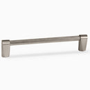 Forever Modern Kitchen Hardware - Brushed Nickel Knurled Cabinet Bar Pull 128mm
