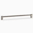 Forever Modern Kitchen Hardware - Brushed Nickel Knurled Cabinet Bar Pull 480mm