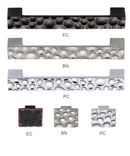 All Sizes of Hammered Rockway Cabinet Handles and Knobs