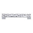 Rustic Rockway Cabinet Handle Pull in Polished Chrome 160mm