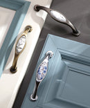 Display of Southdale 1 Classic Ceramic Kitchen Cabinet Handle Pull