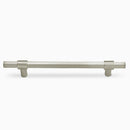 Blainville Cabinet Hardware - Brushed Nickel Hexagon Door Handle 128mm Lengths