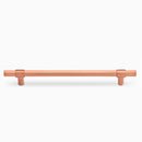 Blainville Cabinet Hardware - Copper Hexagon Design Door Handle 192mm Lengths