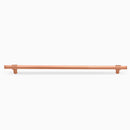 Blainville Cabinet Hardware - Copper Hexagon Design Door Handle 320mm Lengths