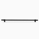 Blainville Cabinet Hardware - Matte Black Hexagon Design Door Handle 320mm Lengths