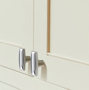 Display of Bicocca Luxury Designer Cabinet Hardware - Polished Chrome T-bar Knob