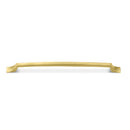 Aurora Luxury Designer Cabinet Hardware - Brushed Brass Drawer Pulls & Handles 256mm Lengths