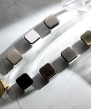 Display of BISTRO Vintage Cabinet door square-shape knobs 