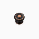 Luxury Designer Cabinet Hardware - Gilmore Oil Rubbed Bronze Kitchen Cabinet and Drawer Knob