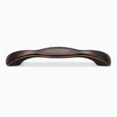 Luxury Designer Cabinet Hardware - Oil Rubbed Brass Nickel Kitchen Cabinet and Drawer Handle 96mm