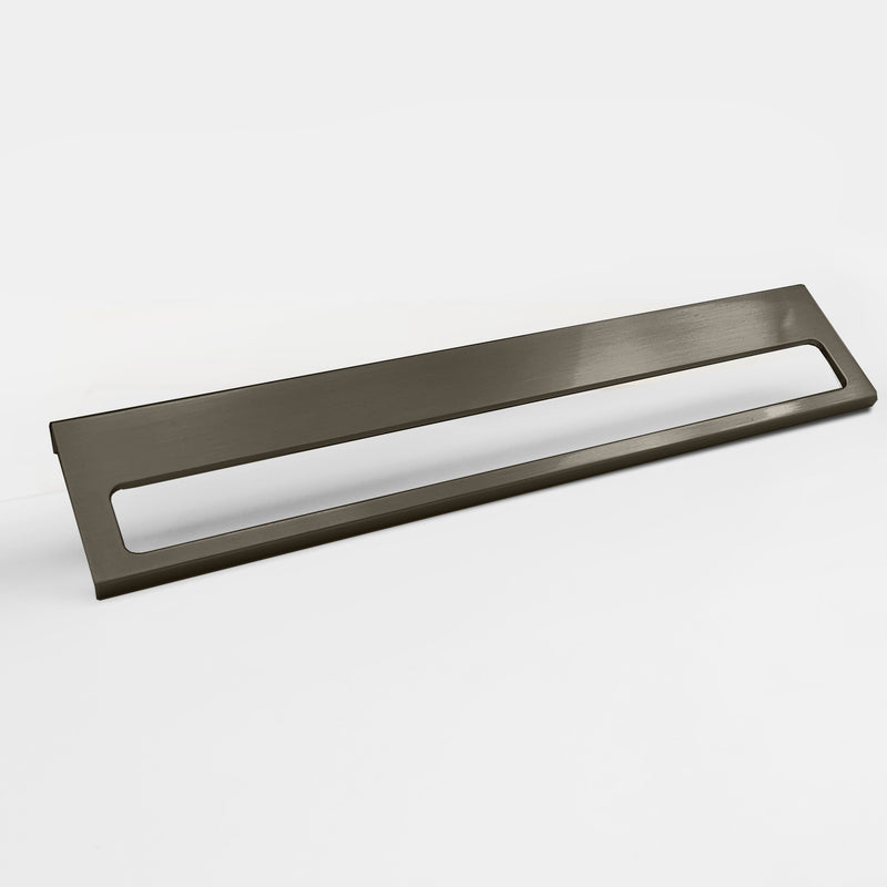Clean Design Horizon Brushed Black Stainless Steel Kitchen Cabinet Edge Pull 320mm